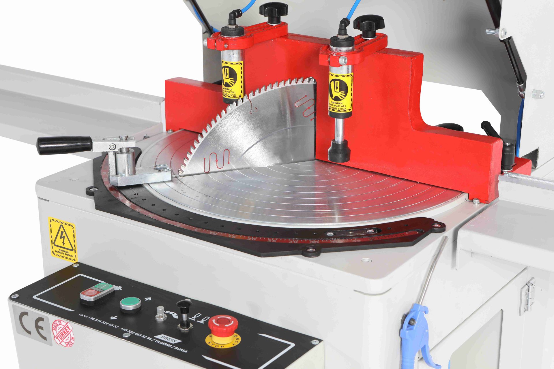 EN-450 ALTTAN ÇIKMA KESİM MAKİNESİ (450LİK TESTERELİ)